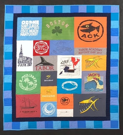 t shirt quilt with border